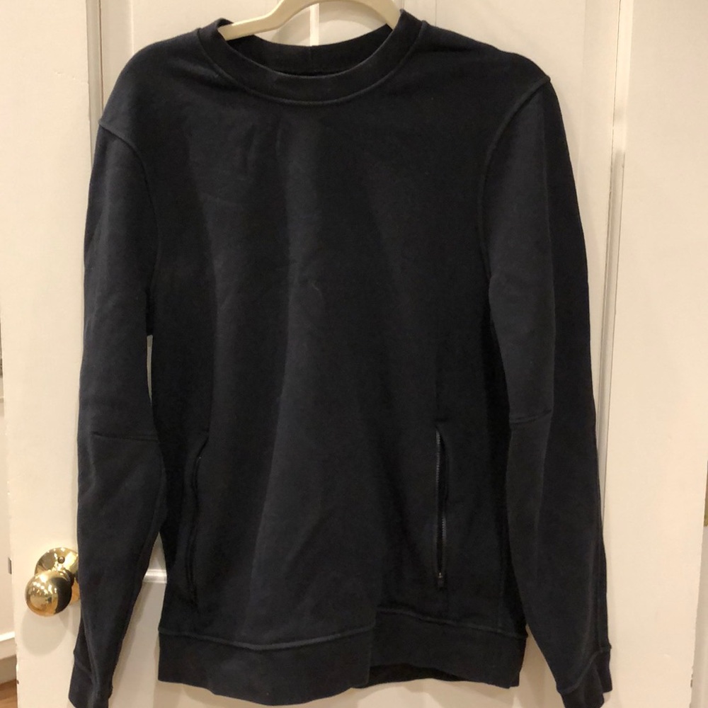 Lululemon crewneck hoodie with side zippers